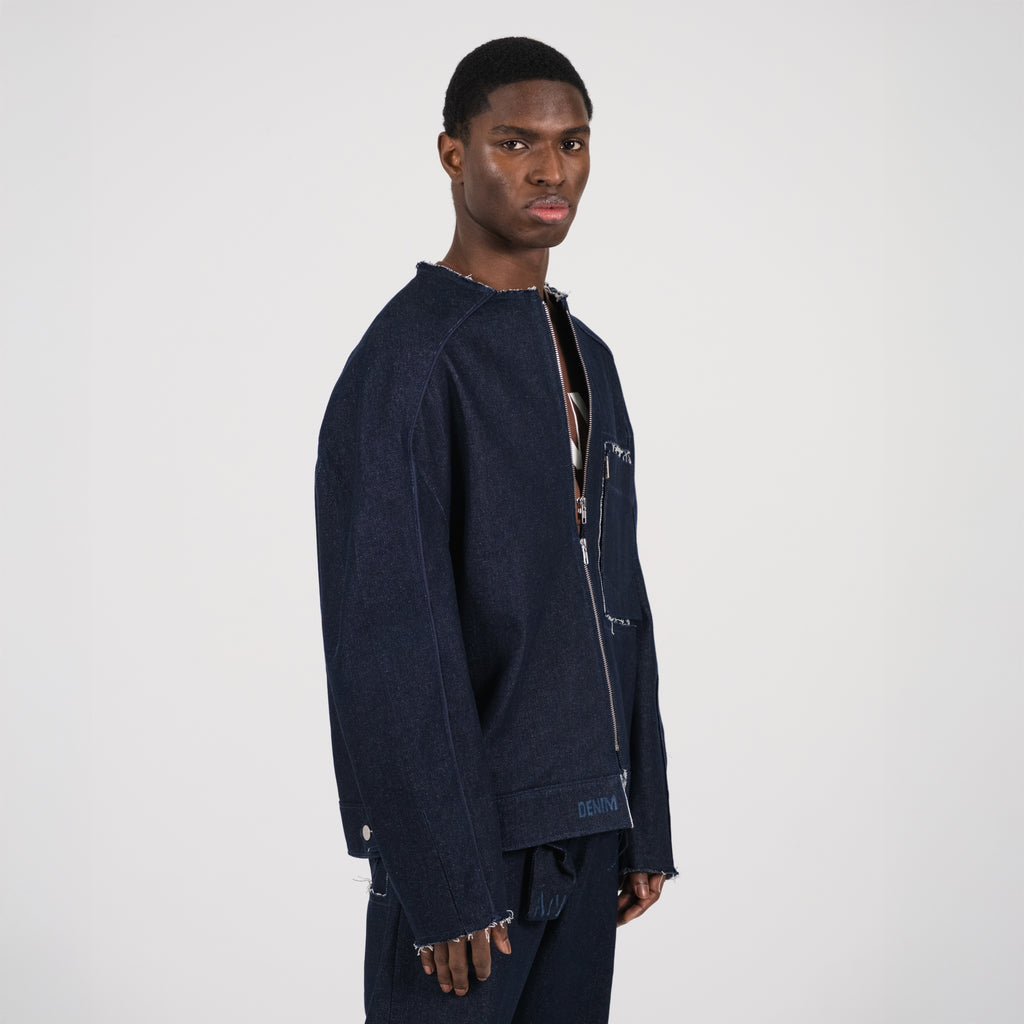 LA VESTE DENIM DESTROY