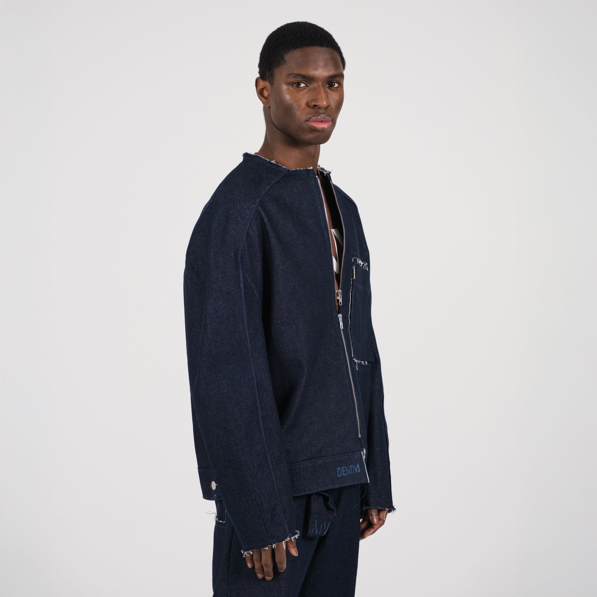 LA VESTE DENIM DESTROY
