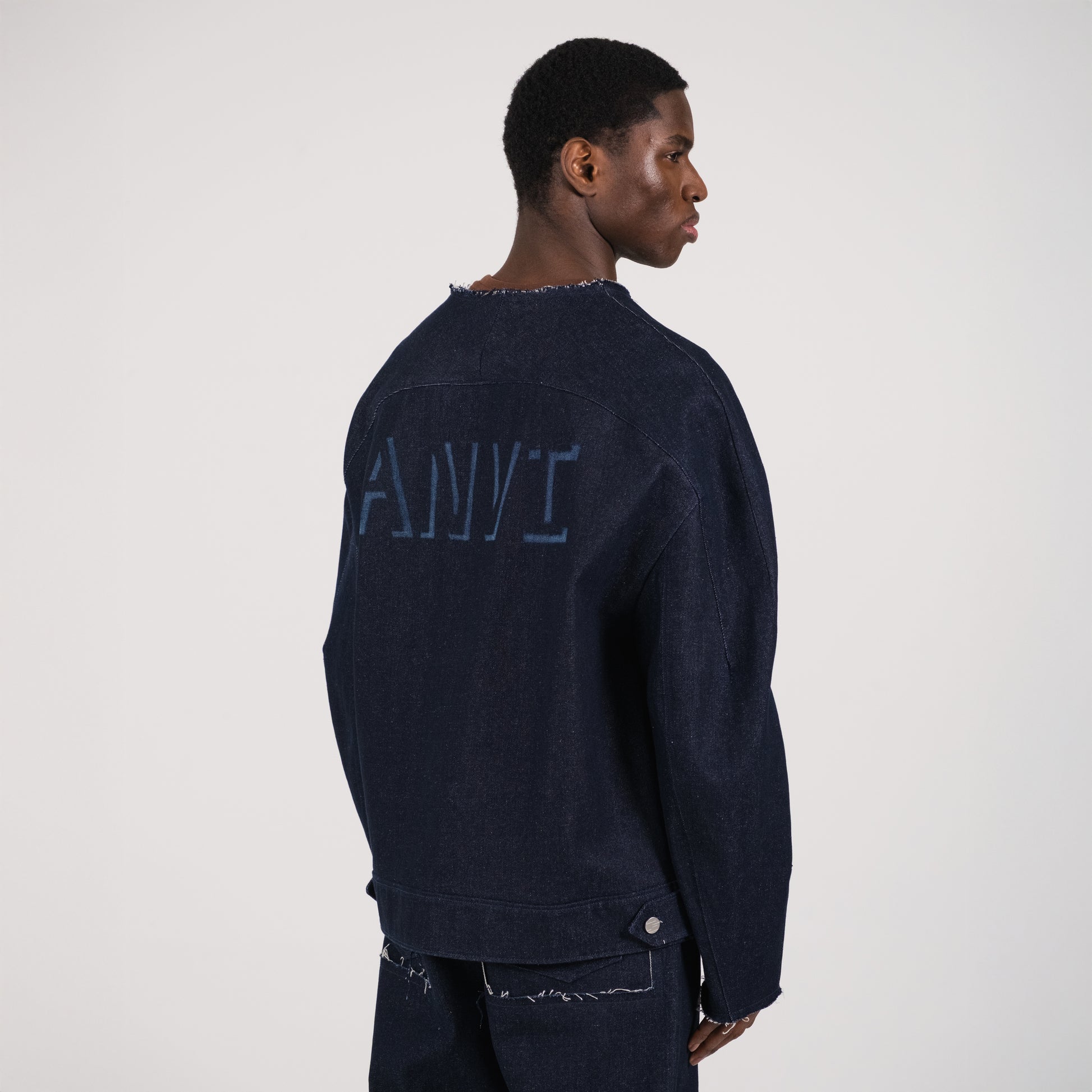 LA VESTE DENIM DESTROY