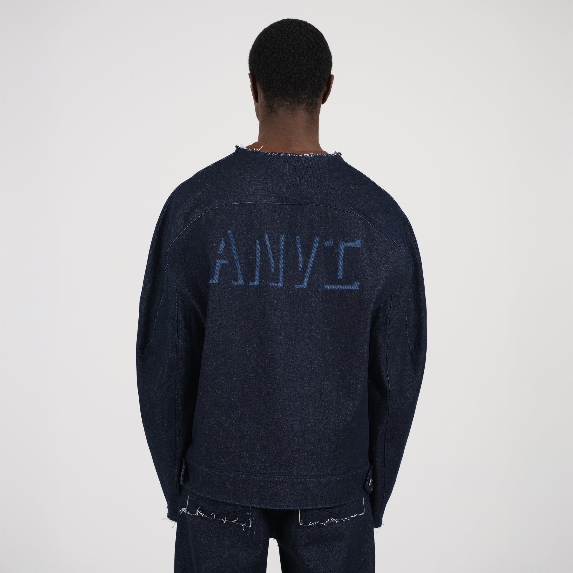 LA VESTE DENIM DESTROY