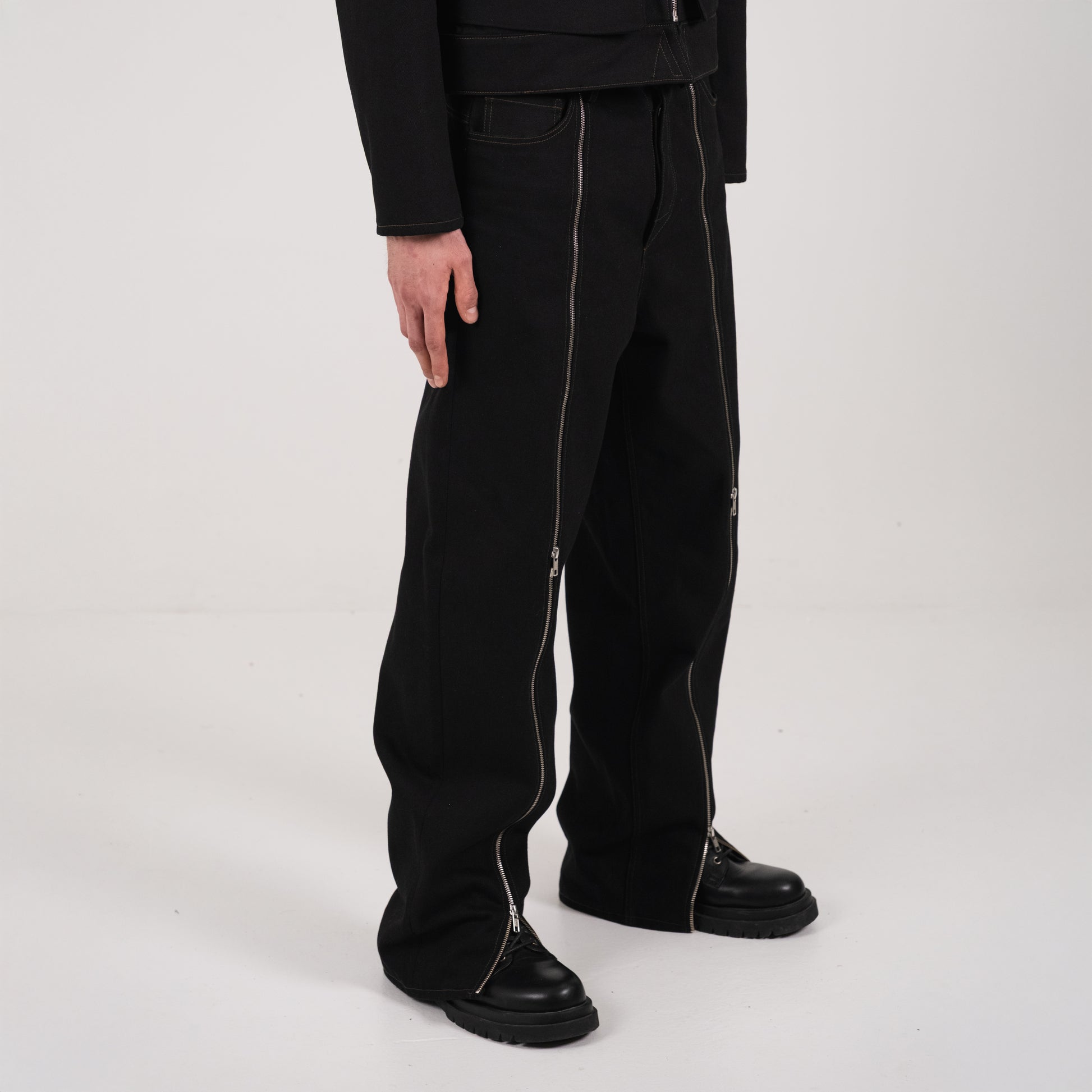 LE DENIM DOUBLE ZIP