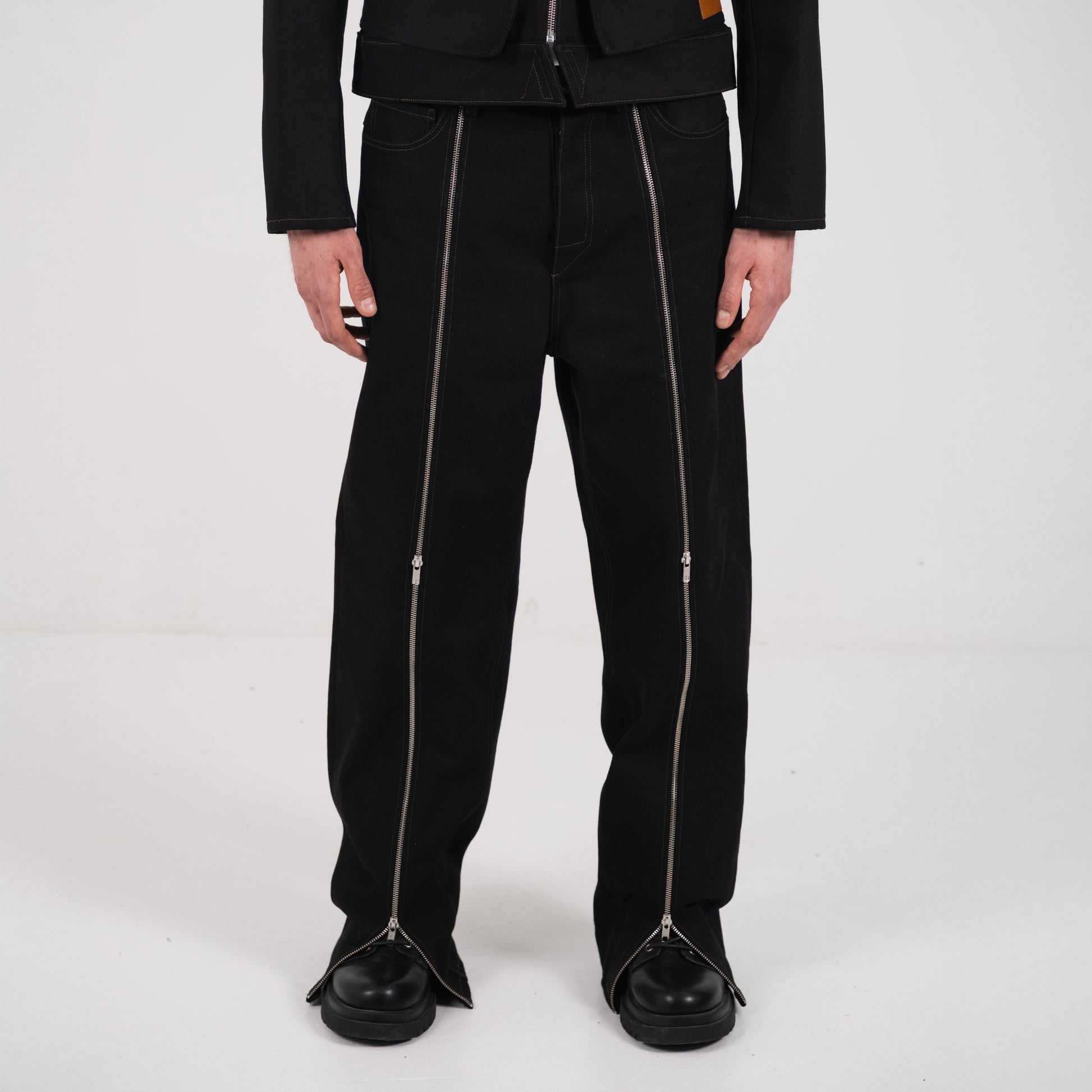 LE DENIM DOUBLE ZIP