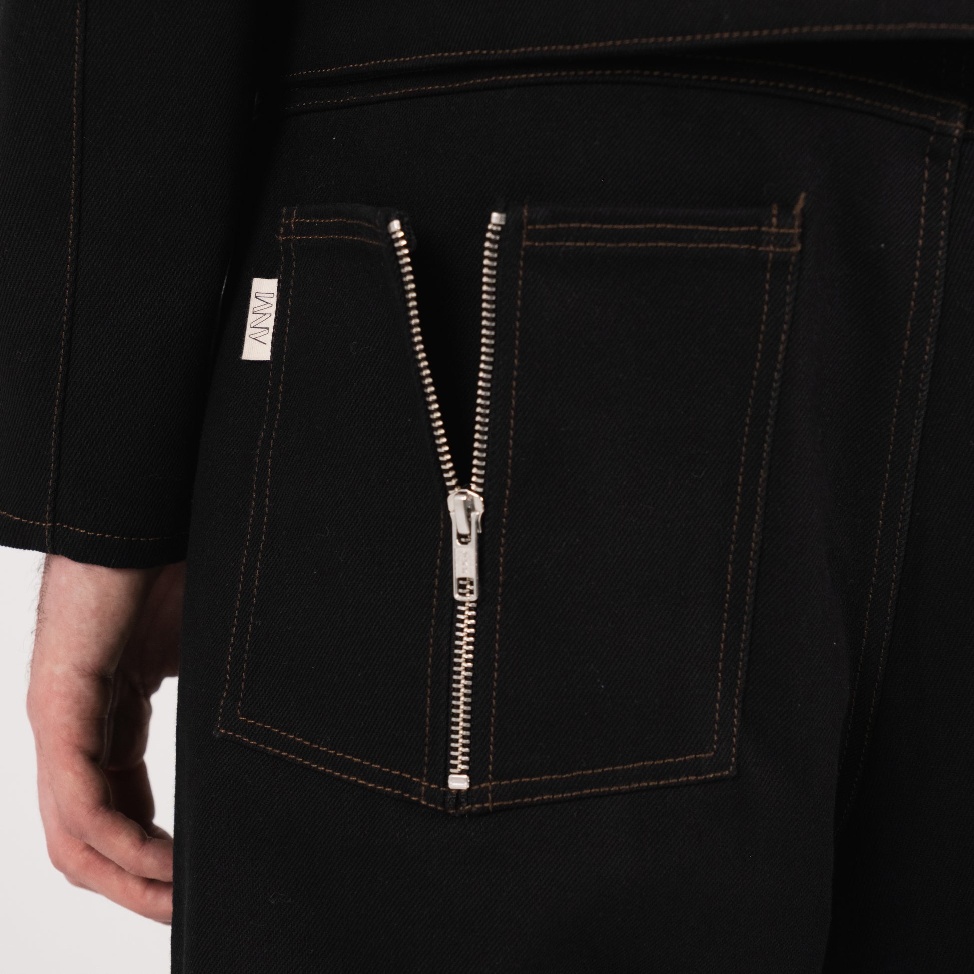 LE DENIM DOUBLE ZIP