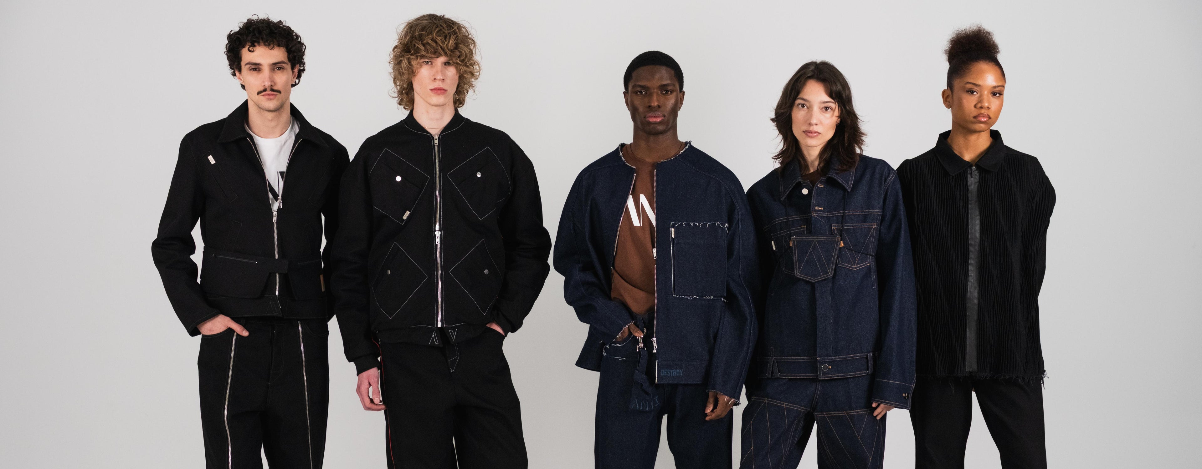 DENIM.Photo de groupe_5 look 